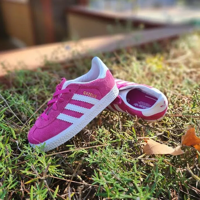 ADIDAS GAZELLE CF EL I TD 'FUSE PINK'