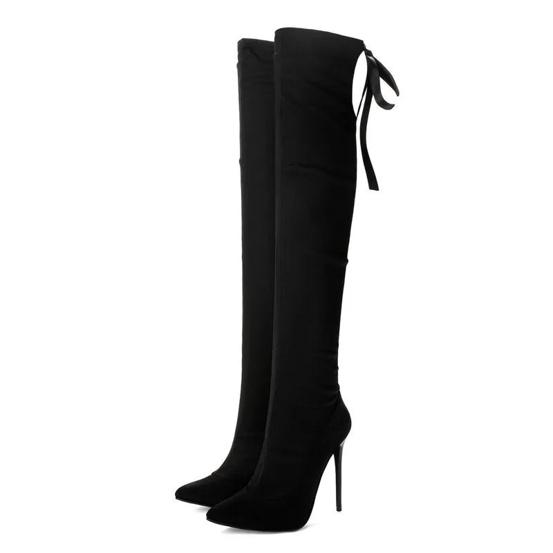 Autumn And Winter Knee Length Boots