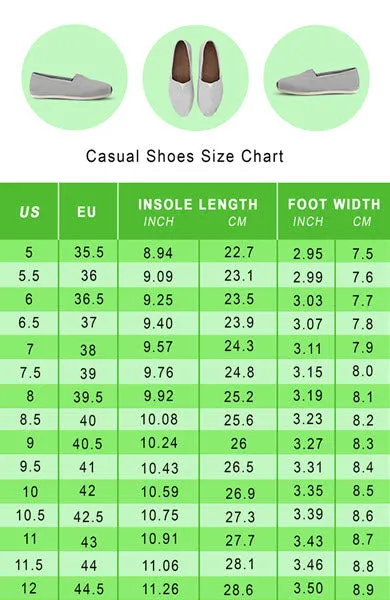 Baking Diagram Casual Shoes