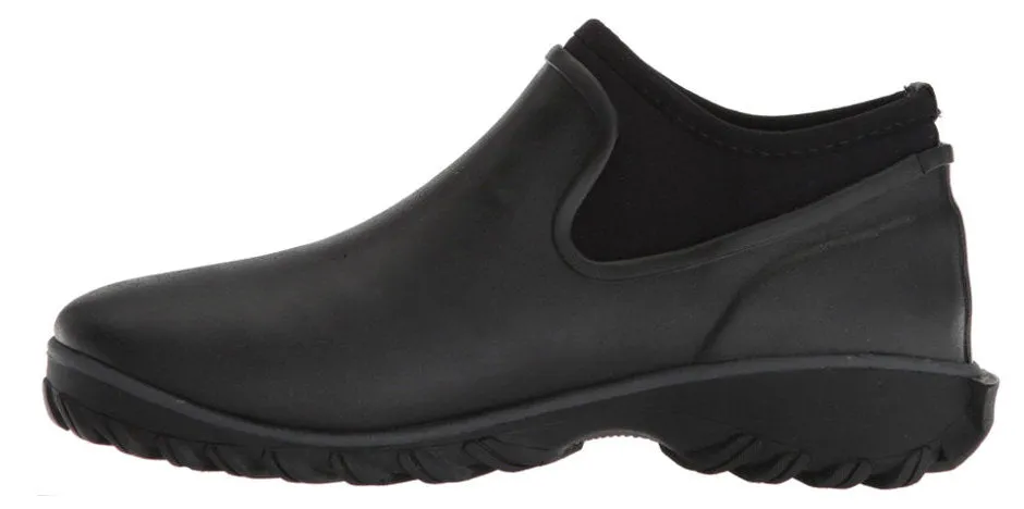 Bogs Women's Sauvie Chelsea Slip On Boot Black