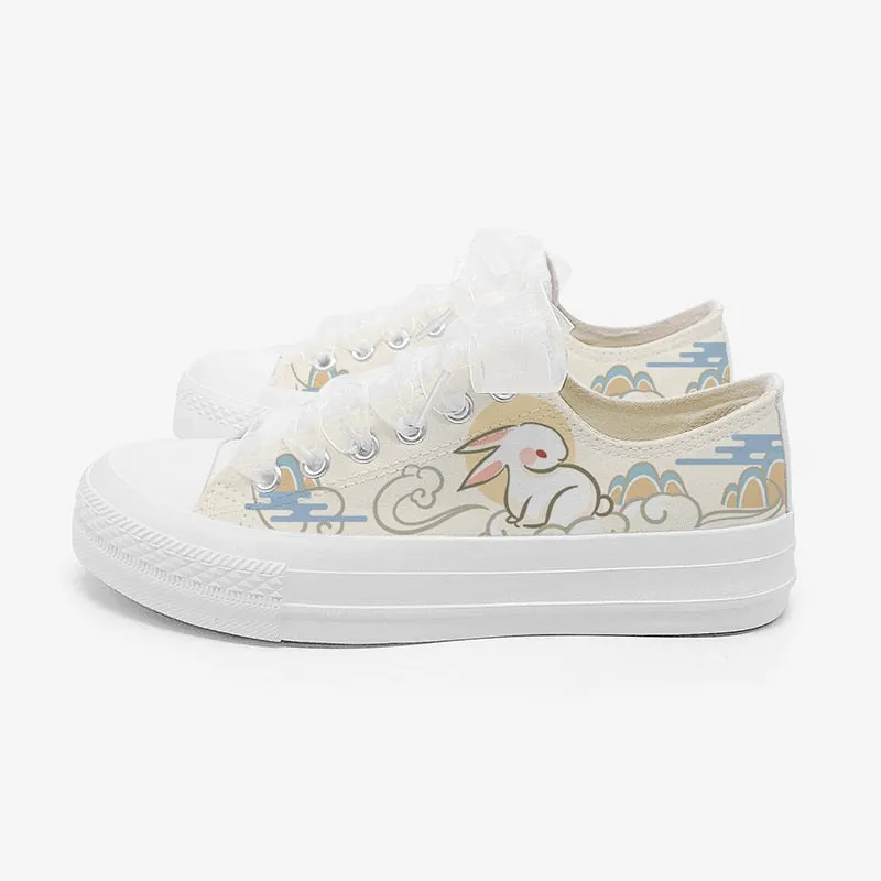 Cloudy Bunny Low Top Sneakers