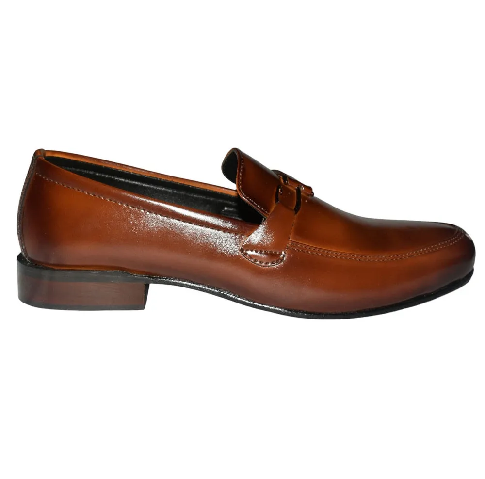 Men Premium Quality 100% Cow Leather Shoe Brown