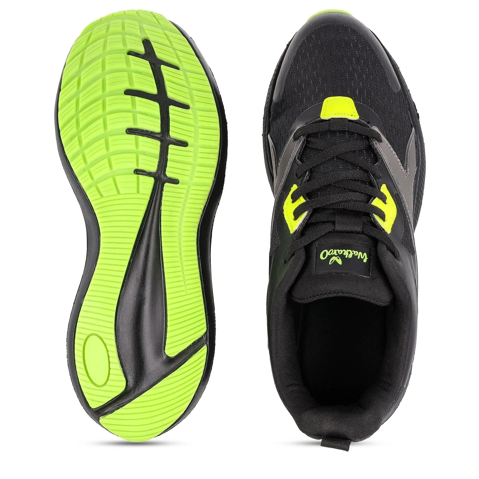 Men's Lace-up Sports Shoe - WS9094 Black