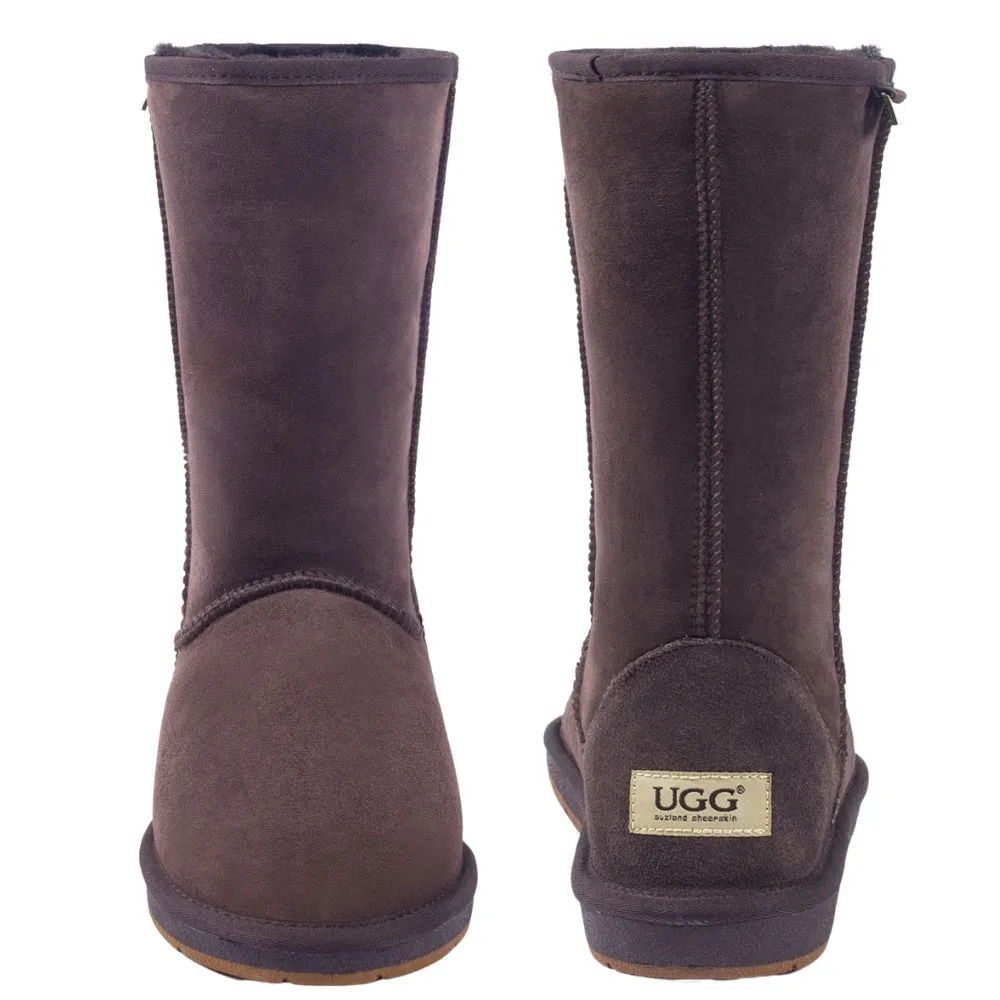 Unisex Premium Tall Classic UGG Boots Water Resistant - Chocolate